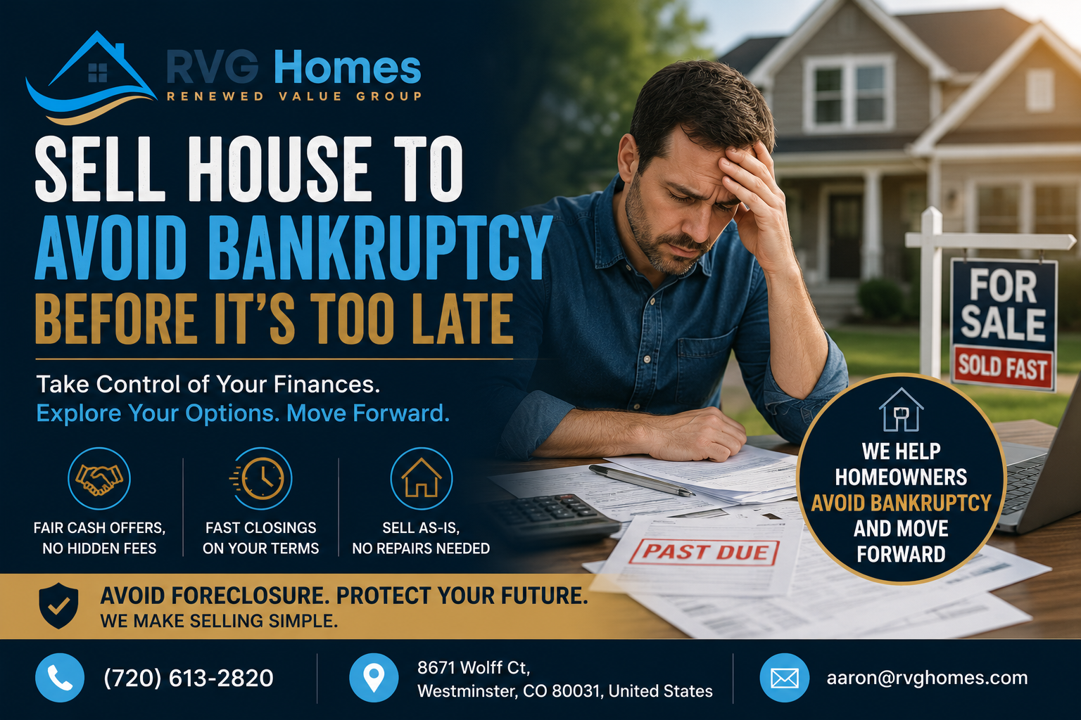 Sell House to Avoid Bankruptcy